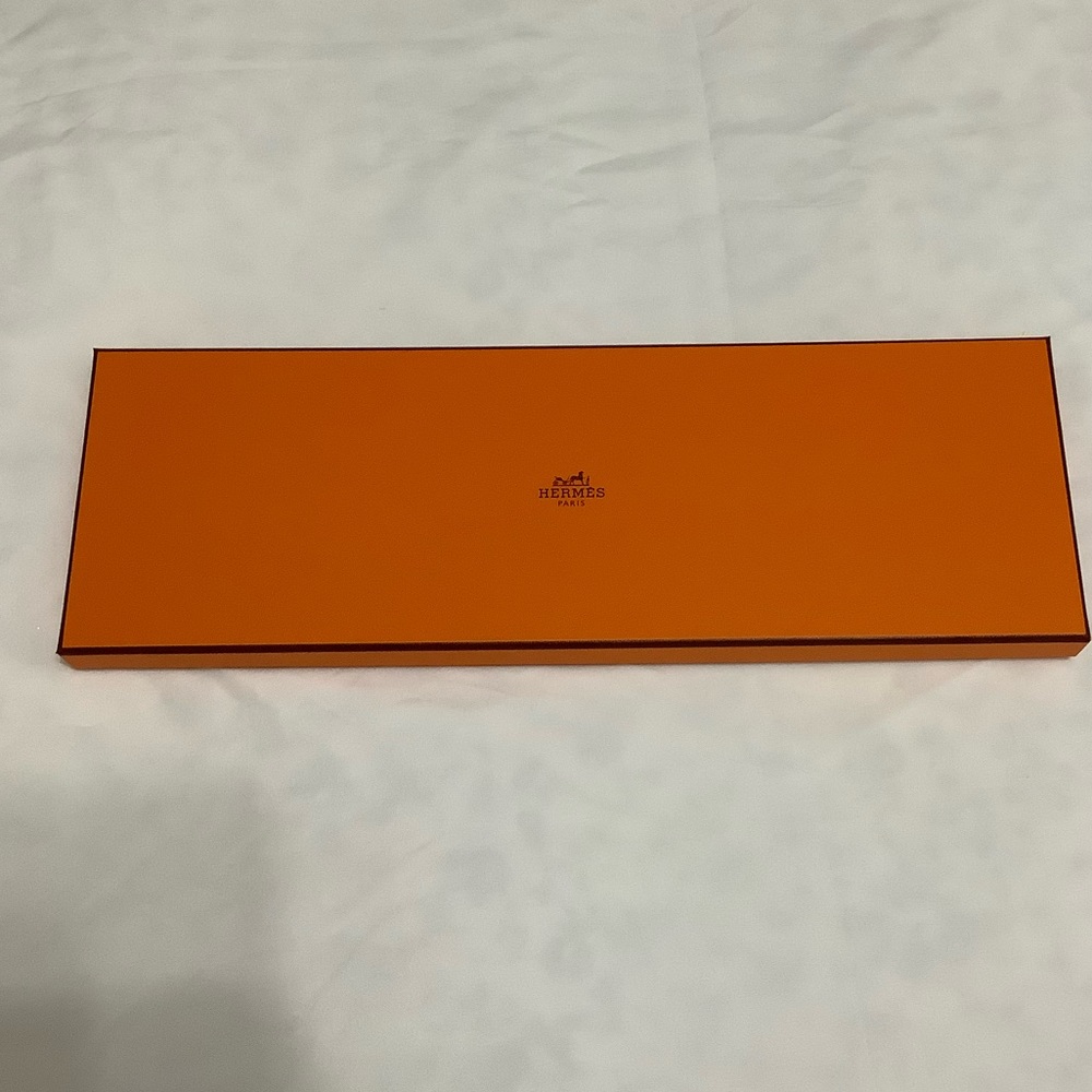 Hermes Empty gift box 5” x 15”